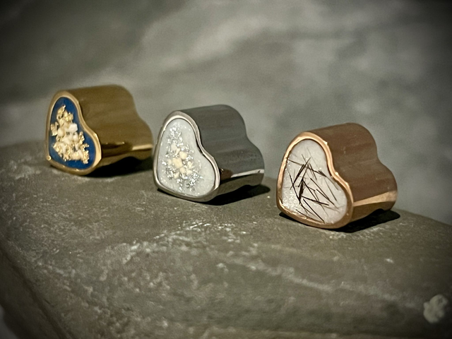 Custom Made Memorial Heart Charm