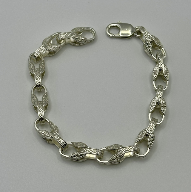 8 Inch 20cm Tulip Belcher Bracelet