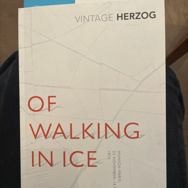 Of Walking In Ice Werner Herzog