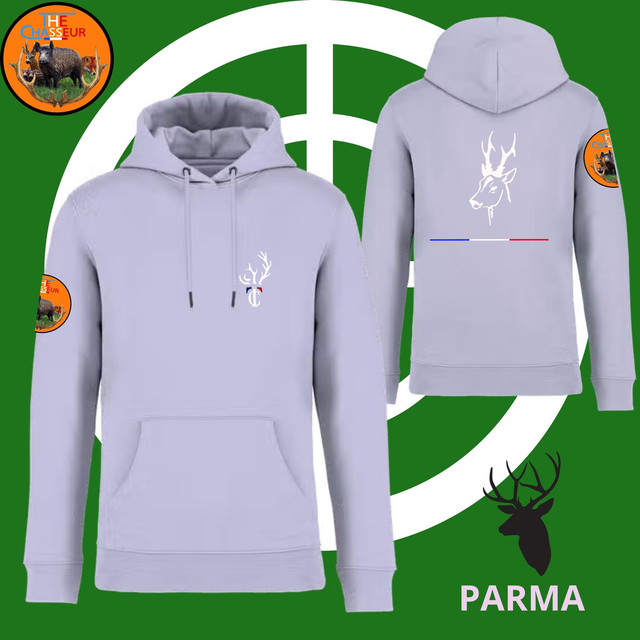 Sweet unisexe Brodé Team the Chasseur + BROCARD