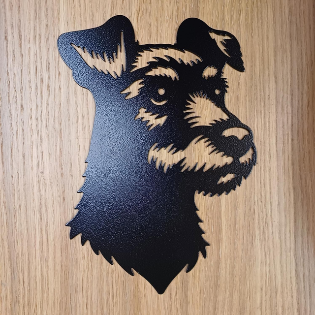 Steel Patterdale Terrier