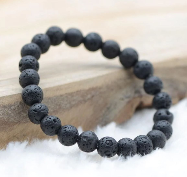 Bracelet Pierre de Lave 8mm