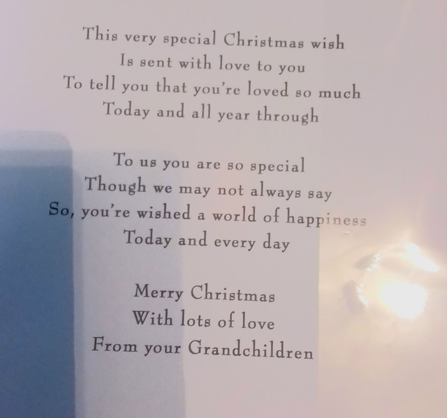 Grandchildren to a nan or grandad