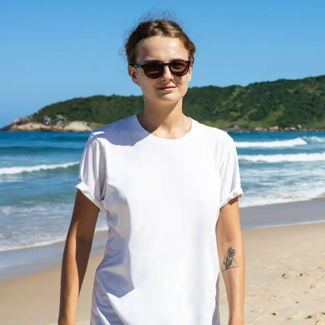 Women’s BeBuz Short Sleeve White T-Shirt 