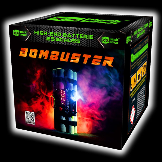 Bombbuster, 16 Schuss, 35 Sec