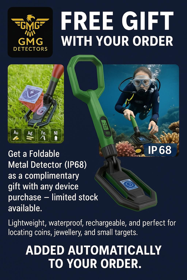GMG Foldable Metal Detector
