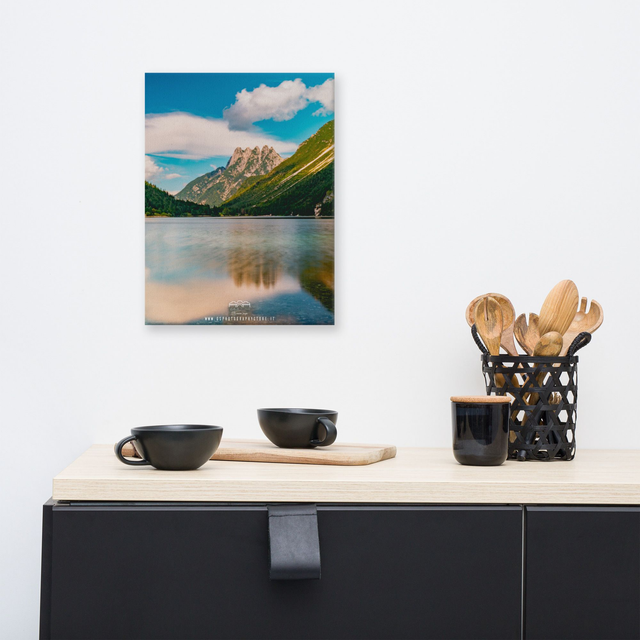 Canvas Landscape lake mountain