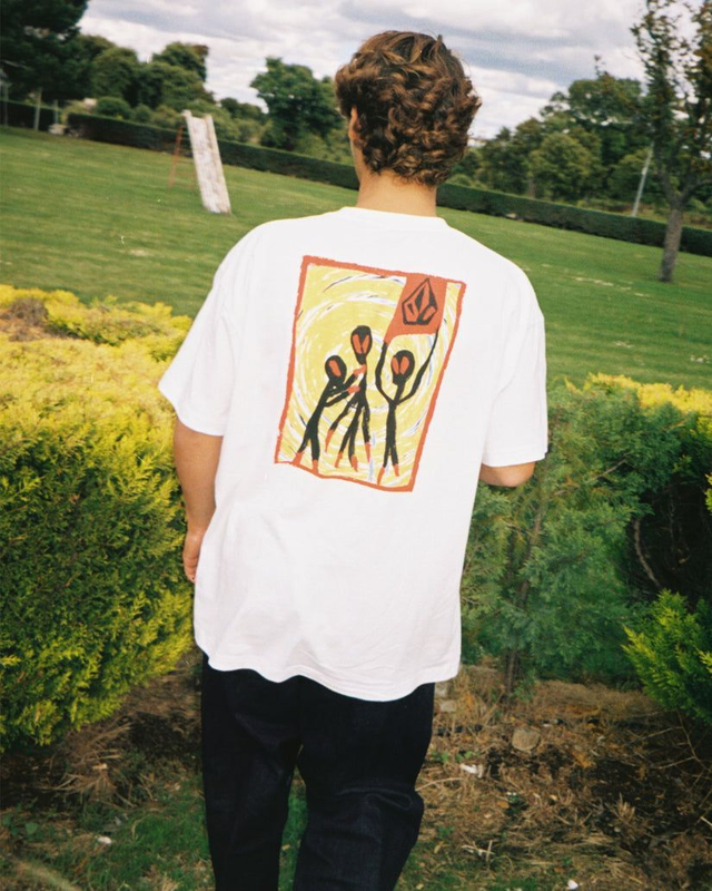 44496852 - VOLCOM T-shirt mezza manica Gonyvaders loose fit