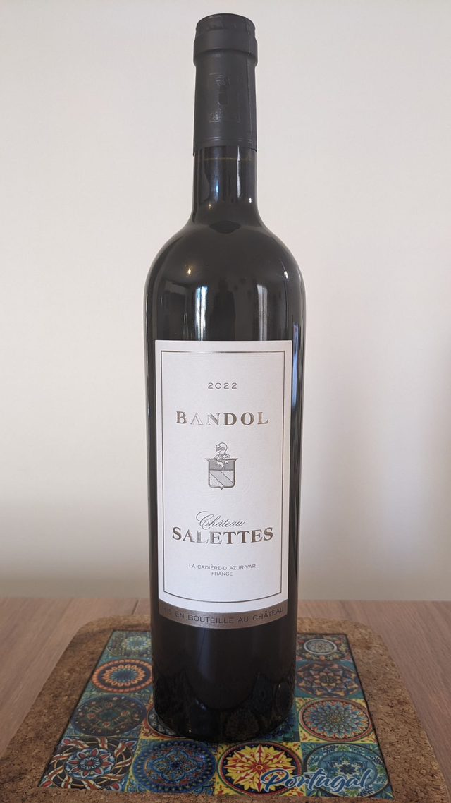 Bandol Rouge Chateau Salettes 2022 
