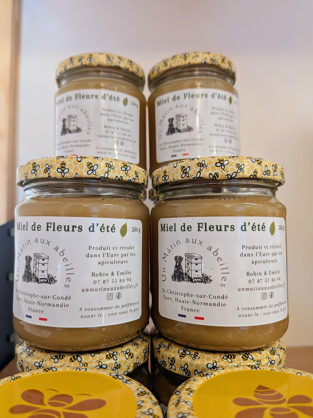 Miel de Fleurs sauvages d'été  -  250g / 500g / 1 kg
