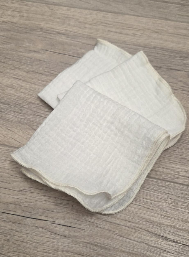 Lot de 3 mouchoirs lavables