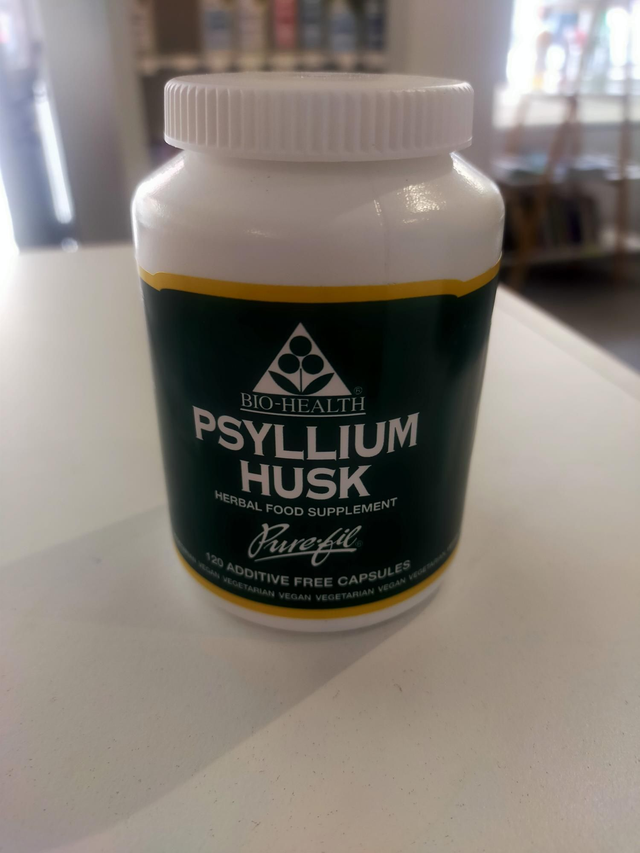 BioHealth Psyllium husk 120 capsules 97899