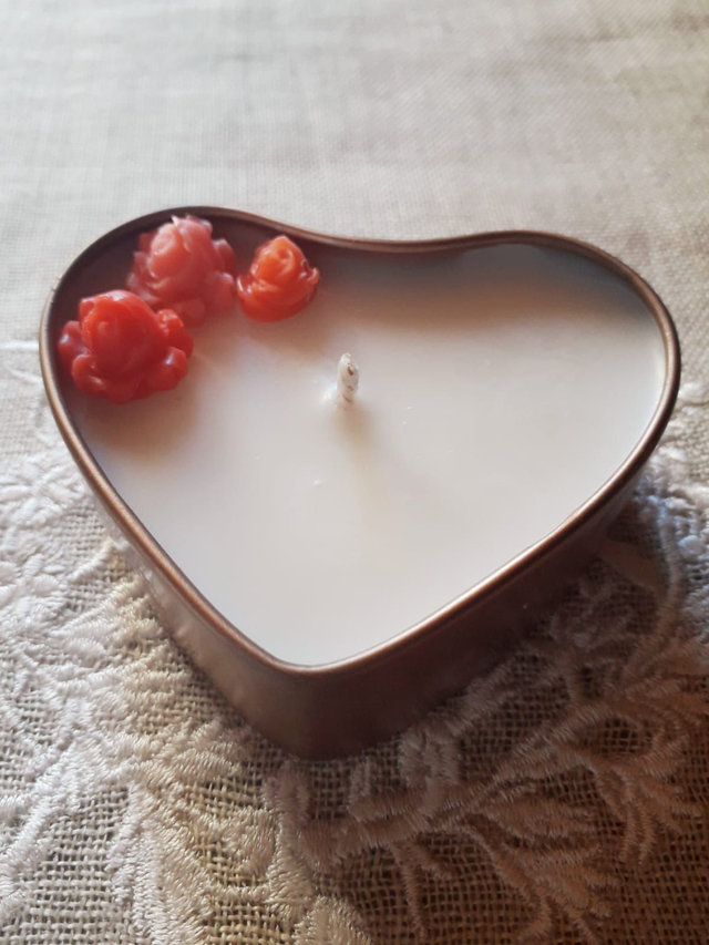 Coeur de bougie parfumée