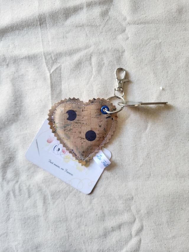 Porte-clé cœur 