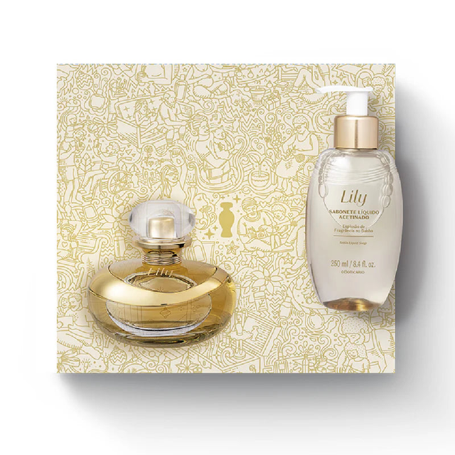 Coffret Lily - Eau de Parfum e Sabonete líquido