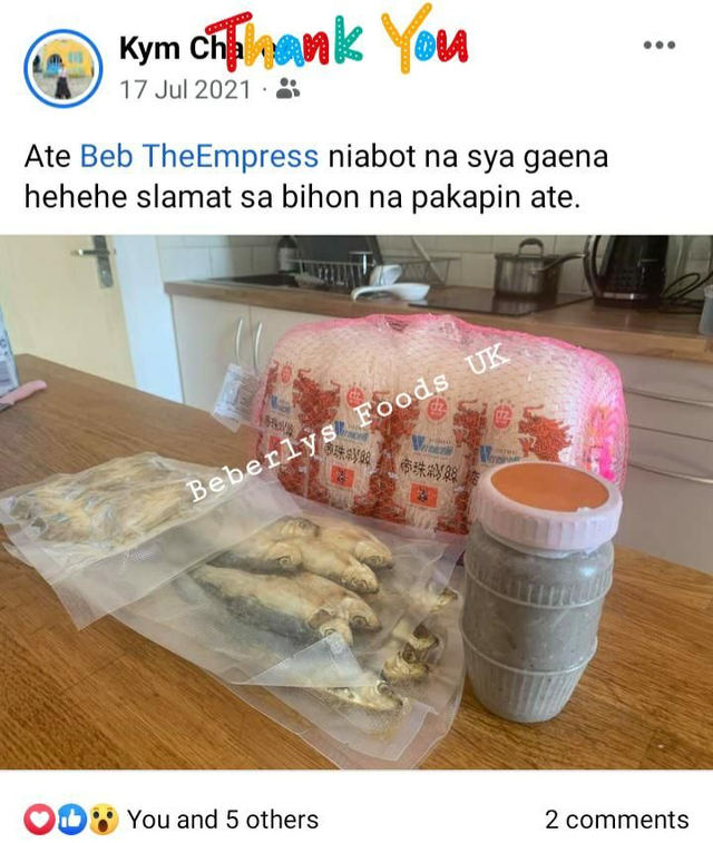 From Customer: Kym Chavez ( Scotland)