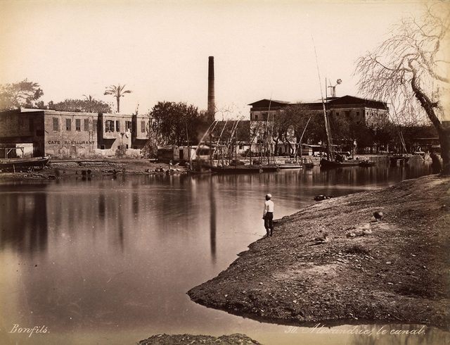 Le canal d'Alexandrie, 1870