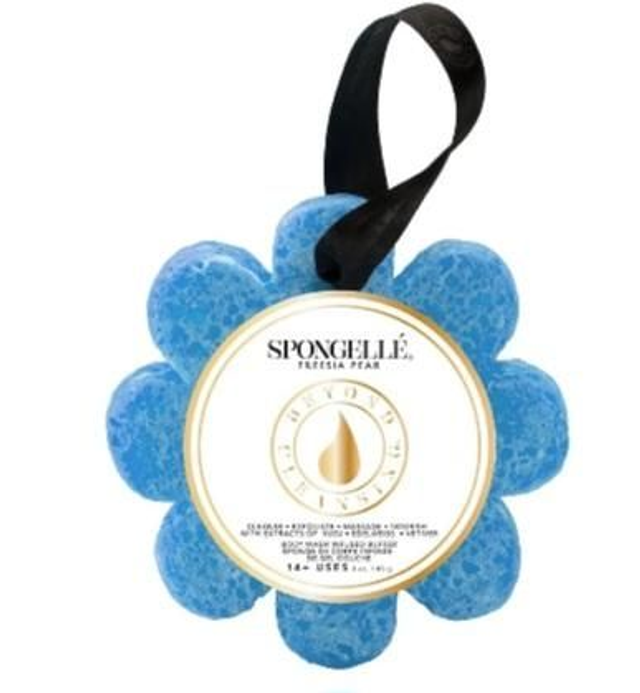 Spongelle Wild flower Fressia Pear body wash sponge