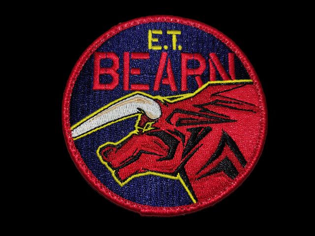 Vachette Bleu Brodé 