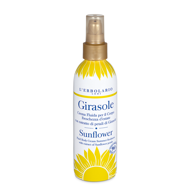 Girasole Crema Fluida per il Corpo Freschezza d'estate 200 ml