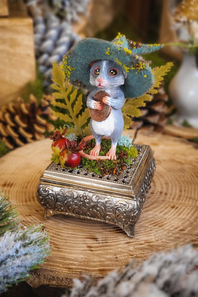 Mr Briselune des Landes Gelées - Sculpture Fantastique 