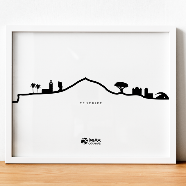 Lámina Skyline de Tenerife