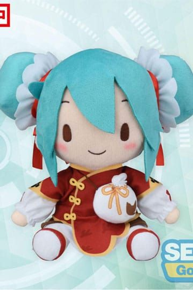 Hatsune Miku: Miku (Chinatown Ver.) Going Out Fuwa Petit Plush 