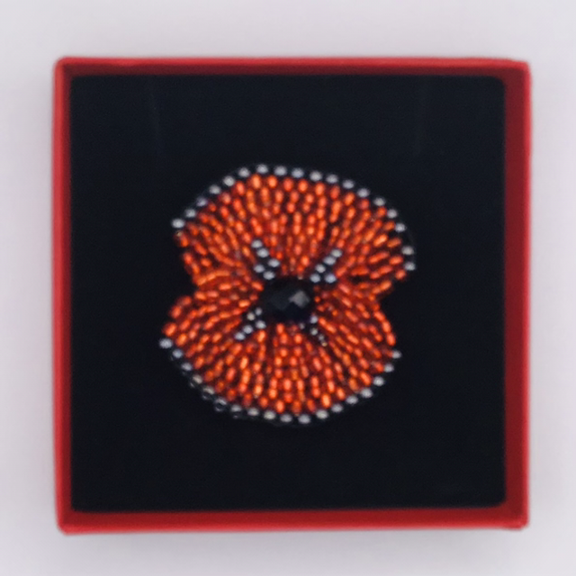 Poppy Brooch