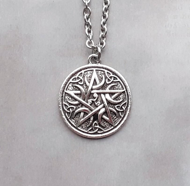 Celtic Pentagram Necklace 