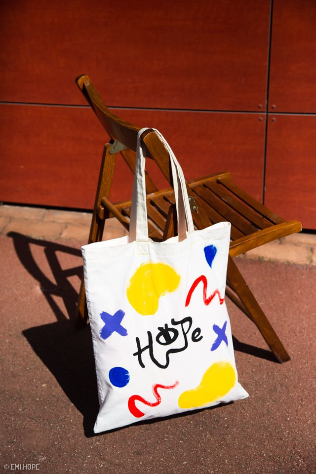 TOTE BAG JAUNE