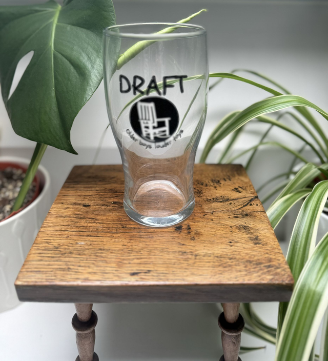 Draft Pint Glass
