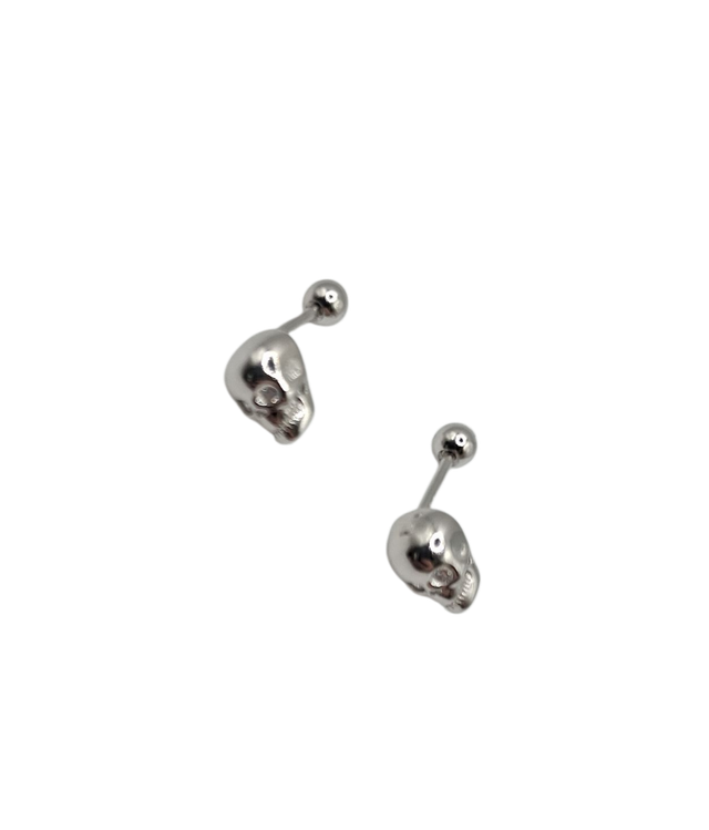 Ohrstecker und Pircing Skull