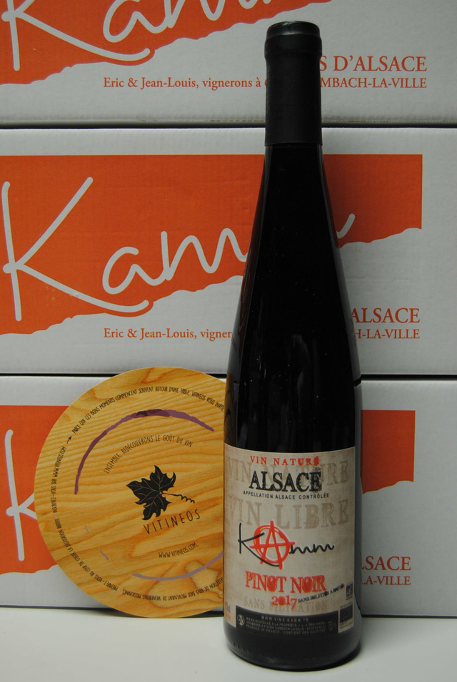 Pinot Noir Nature 2020 - Rouge Sec Tranquille - Domaine Kamm (Jean-Louis et Eric Kamm)