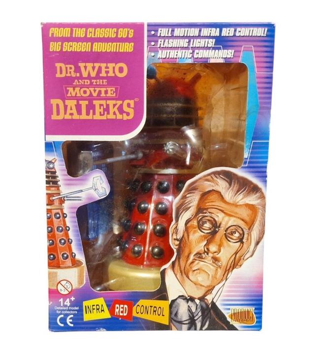 Doctor Who infra red control Dalek red / black version
