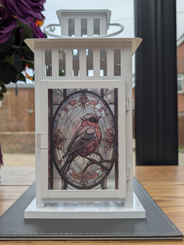 Robin Stained glass effect