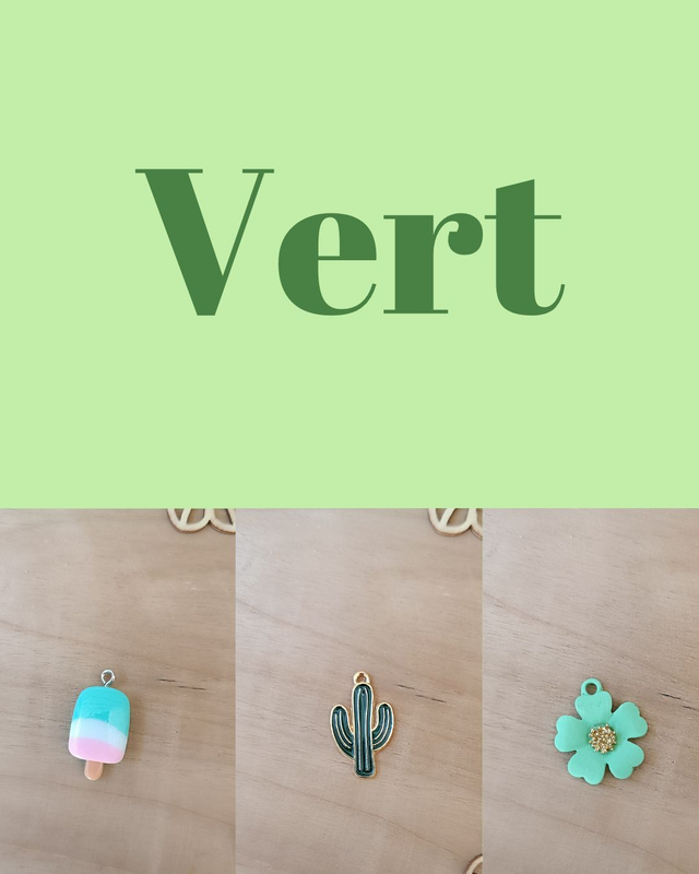 Breloques Vertes