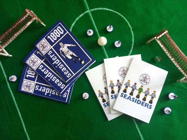 Clevedon Town A6 blank notebooks