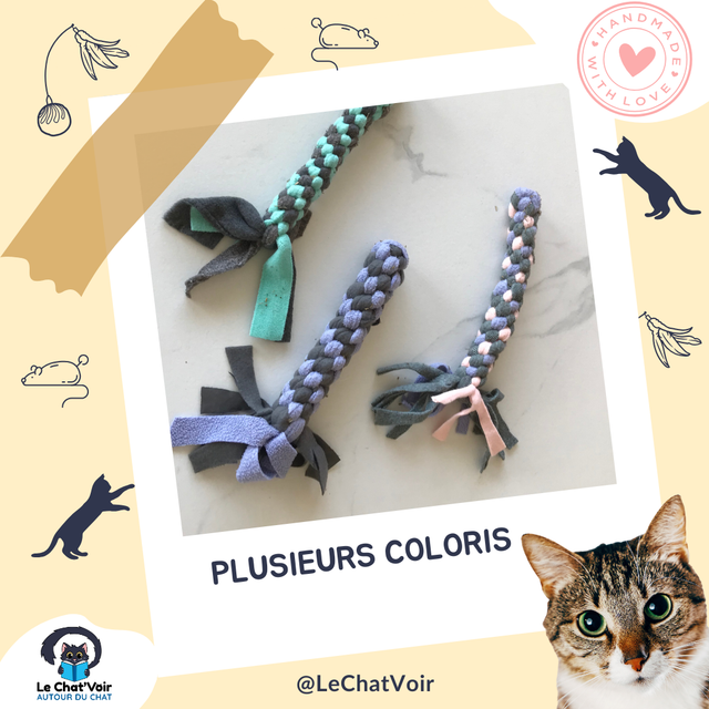 Jouet de décharge (tressé)