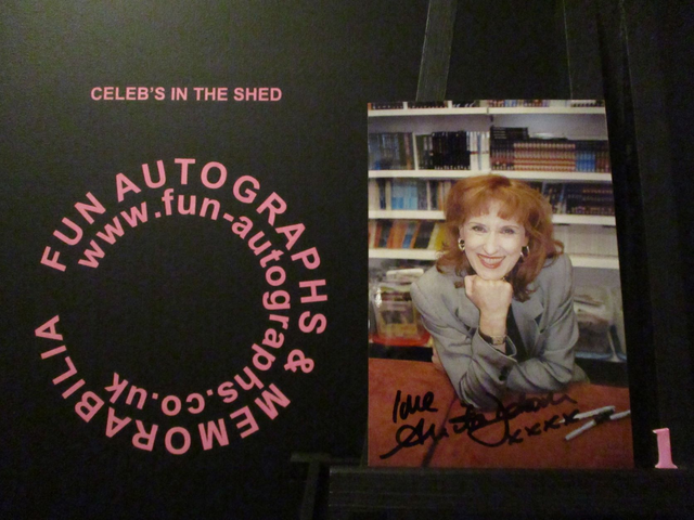 Anita Dobson Authentic Autographed 6x4 Our Facing Photograph (1)