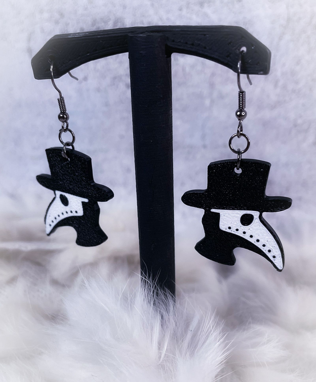 Náušnice Morový doktor