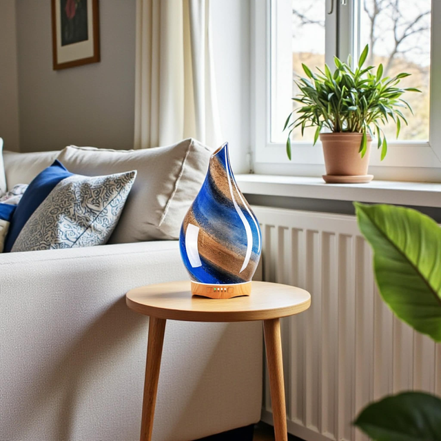 Large 'Milky Way' Glass Electric Mist Diffuser