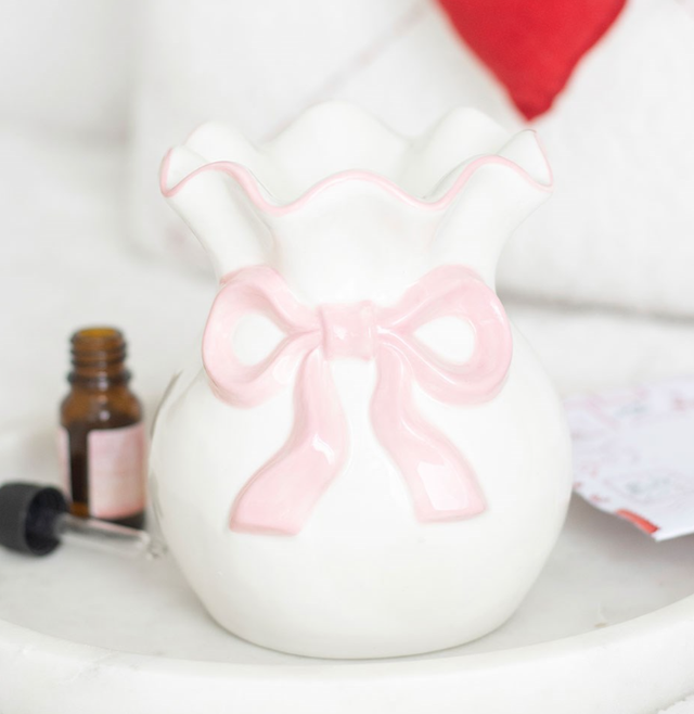 Brûleur Noeud et ruban rose