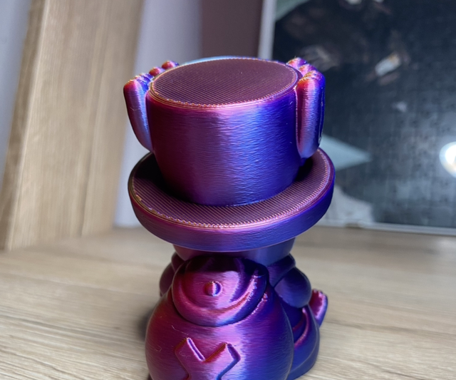 Fanart pla effetto multicolor o glitter