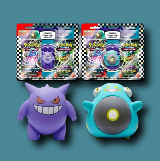 Pokemon Back to School Eraser Blister 2024 (RRP £8.99)