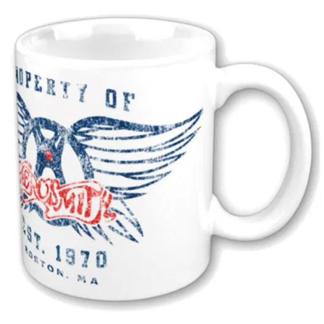 Aerosmith Property Of Logo Boxed Mug