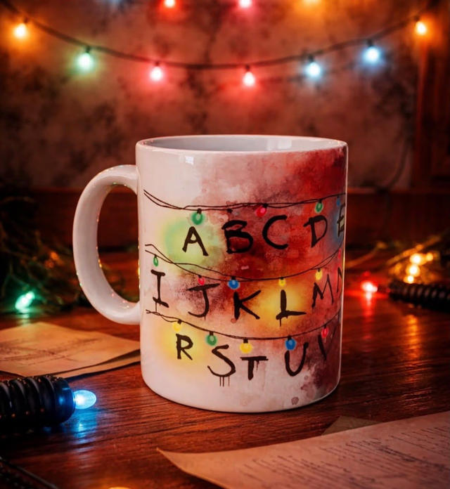 Mug stranger lights