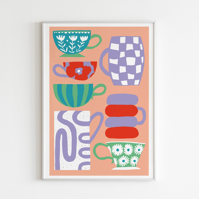 Print "Collection de tasses/mugs"