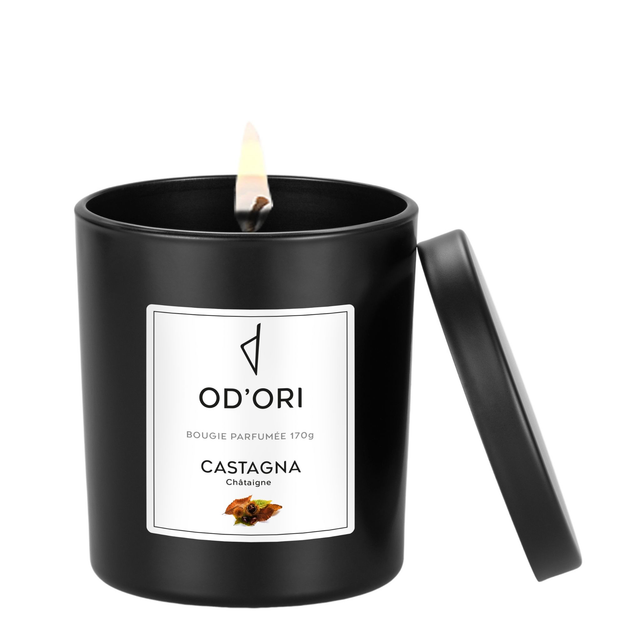 Bougie 170g - CASTAGNA (Châtaigne)