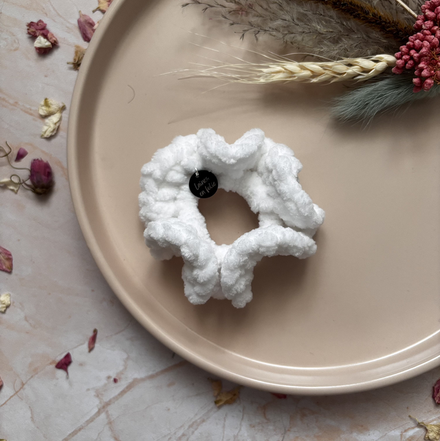 Chouchou tout doux blanc