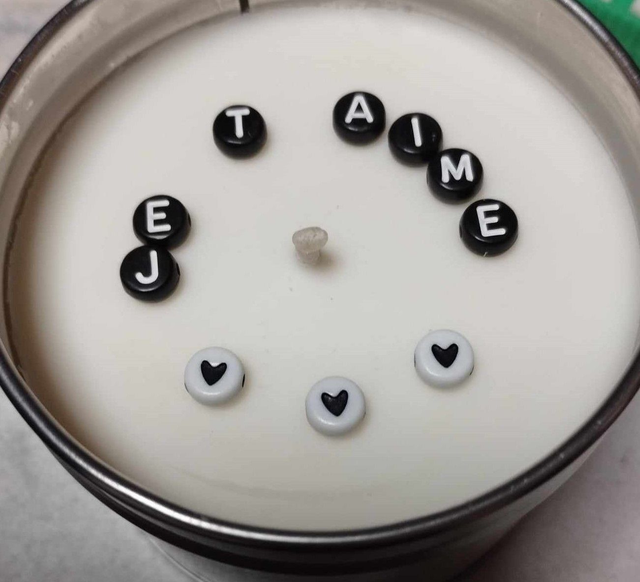 Vanille 180 gr à message